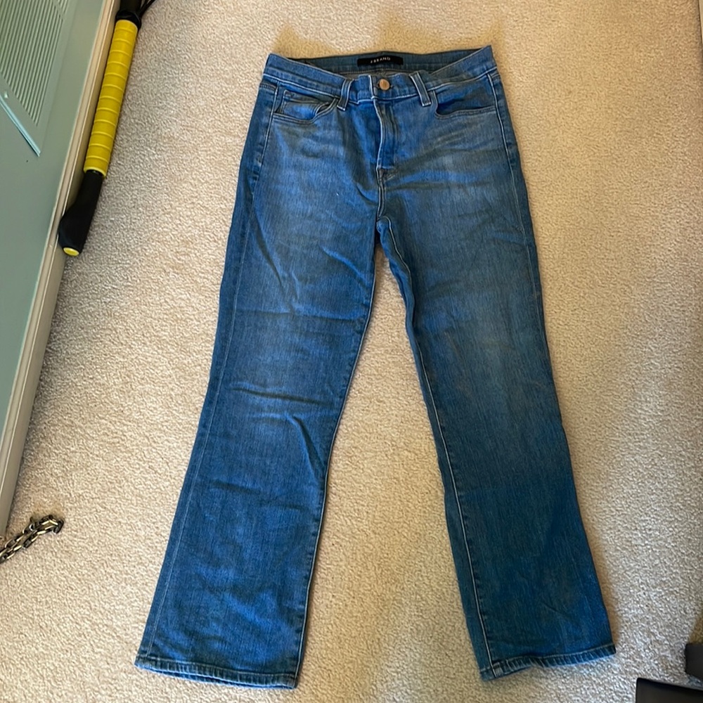 J BRAND m Selena mid-rise cropped jeans